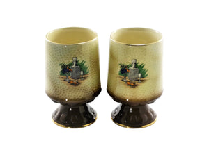 SylvaC "Cavalier" Goblet / Mug, Pair of Goblets, Home Bar Decor