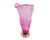 Impressive Pink Iwatsu Glass Vase/Centrepiece, Hineri Range, Japanese Art Glass