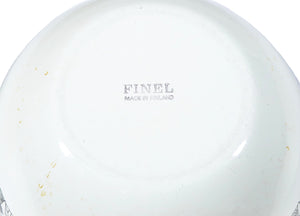 Finel Sunflower Enamel Bowl, Finnish, Mid-Century