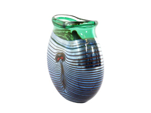 Denizen Art Glass Vase, Robert Wynne, Amazing Colours