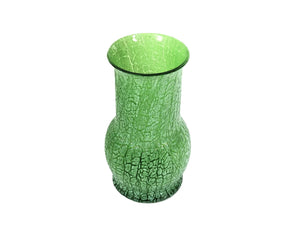 Mid-Century Green Art Glass Vase