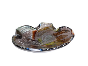 Murano Art Glass Bowl, Tutti Frutti Style