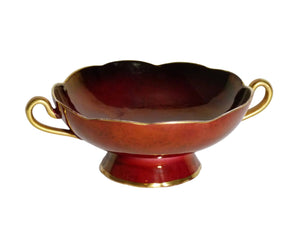 Rouge Royale Carlton Ware Soup Bowl, Gorgeous Colour