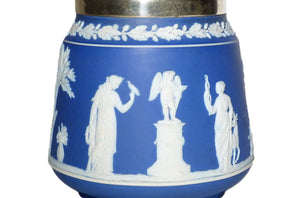 Wedgwood Jasperware Biscuit Barrel, Very Attractive