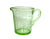 Large Uranium Glass Measuring Jug, 2 Pint, Glows Superbly