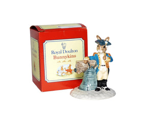 Liberty Bell Bunnykins Figure, Royal Doulton, DB257, Limited Edition