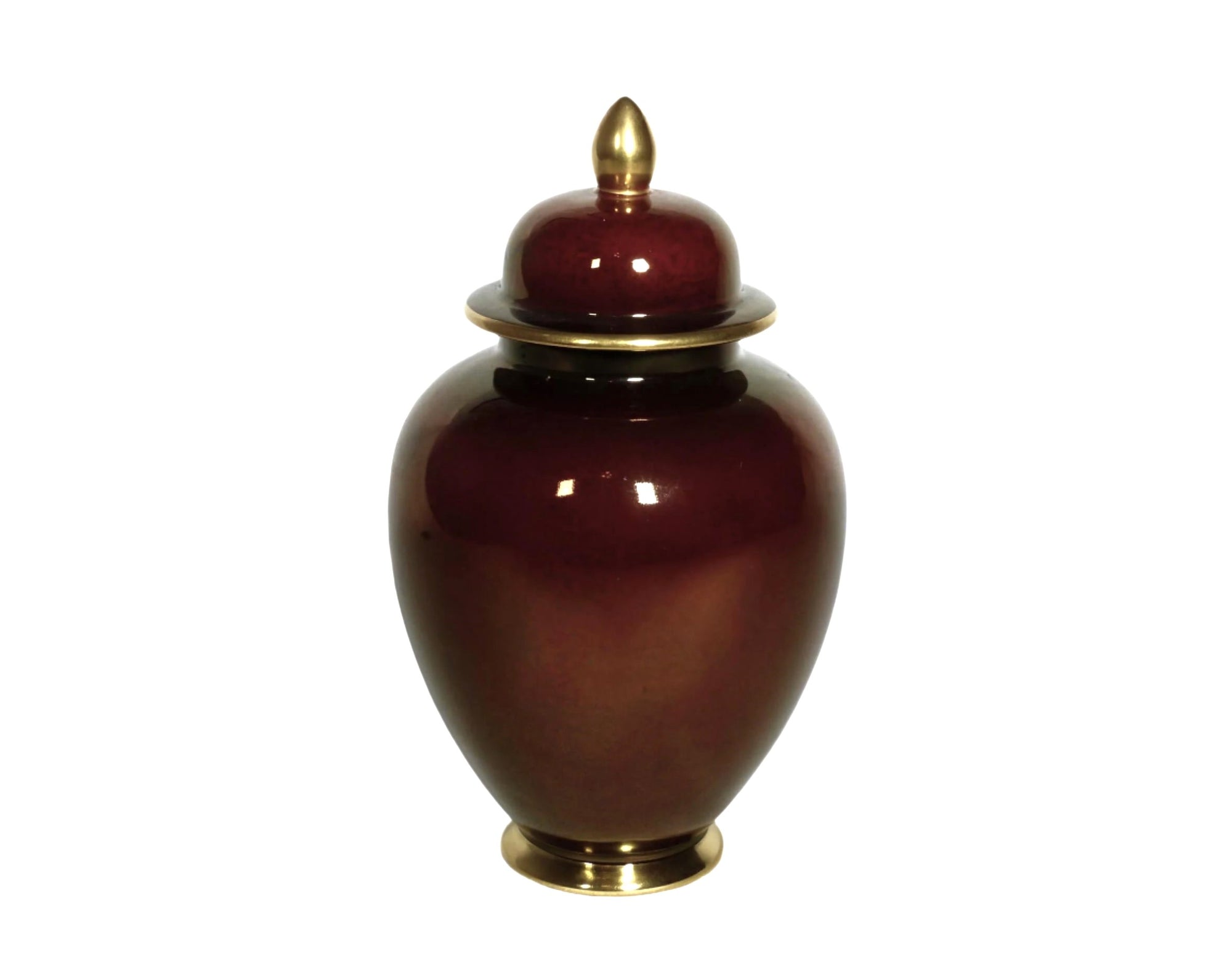 Carlton Ware Rouge Royale Small Temple Jar