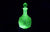 Vintage Uranium Glass Decanter, Glows Beautifully