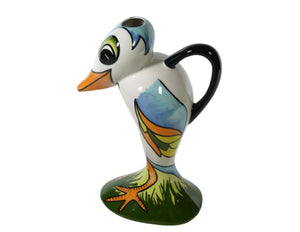 Lorna Bailey Jug, Fabulous Bird Pitcher, Old Ellgreave Backstamp