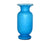 Victorian Blue Satin Glass Vase, Gorgeous Colour