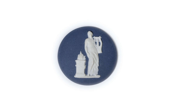 Wedgwood Jasperware Cameo, Portland Blue, 1960's | DecorativeVintage ...