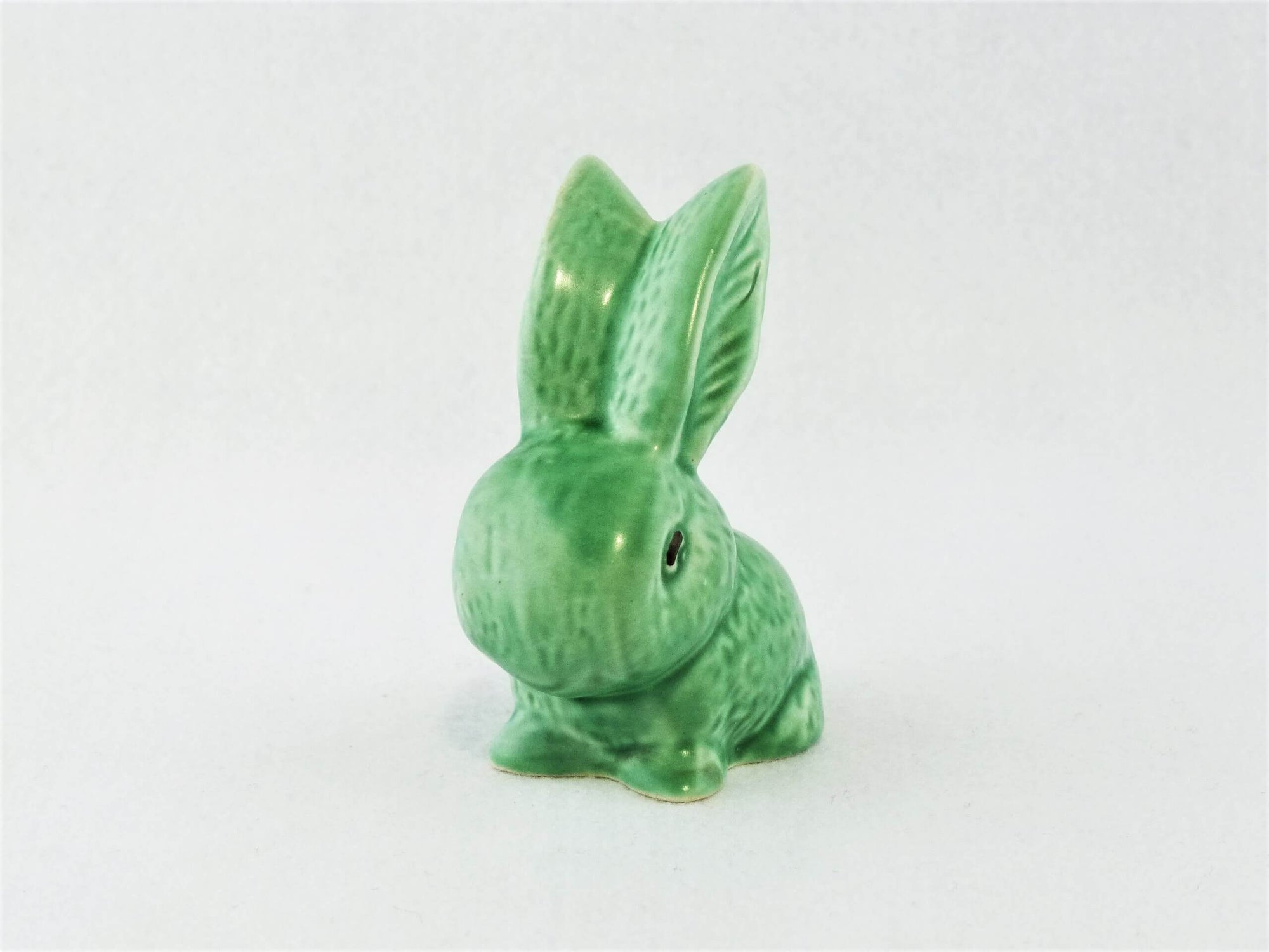 Cute SylvaC Bunny Rabbit, No 1067, Green Snub Nose